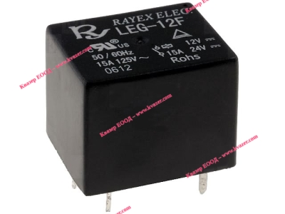 Реле LEG-12F 15А, бобина 12V DC, контакти SPDT