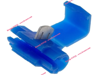 ST-100/B Съединител: бърз конектор, 1,5-2,5mm2, IDC, разклонителен, син