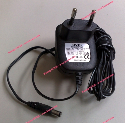 ЗАХРАНВАЩ АДАПТЕР 7.5VDC 300mA