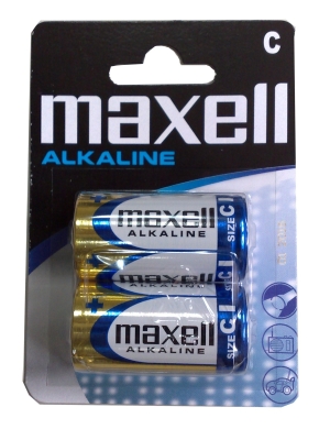 БАТЕРИЯ LR14 C 1.5 V MAXELL 2бр. бл.