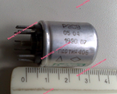 РЕЛЕ РЭС-9 27VDC 34VDC/0.8A DPDT 2NO+2NC
