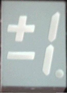 СВЕТОДИОДНА ИНДИКАЦИЯ TDSO5110 (1 +/-)