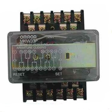 Реле тригер MKW33P с 2 бобини на 110V и 2х3 превключващи SPCO контакта, за монтаж на 20 pin цокъл