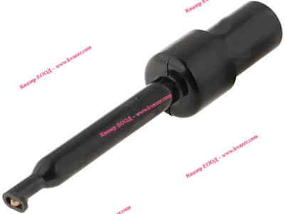 R8-H16E-B Измервателна щипка, кука, 3A, 60V DC, черен, Изолация ABS