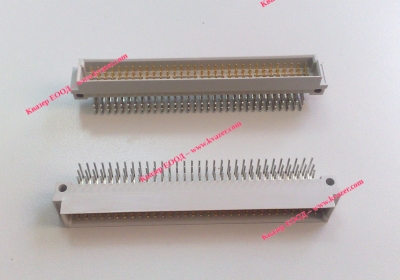 Amphenol C133-714A-96P съединител DIN 41612, мъжки, ъглови, 96PIN, 2.54mm