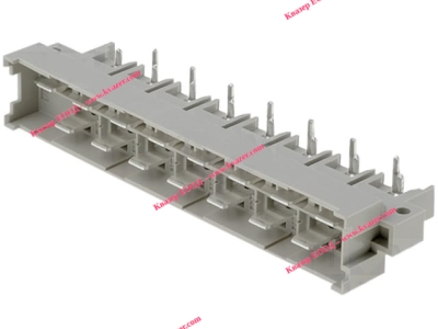 HARTING 09061152911 - DIN 41612, тип Н, мъжки, ъглови, PIN:15, THT, посребрен, 15A