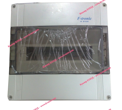 F-tronic ТАП-10 В.М.-табло за 12 автоматични прекъсвача (1x12), прозрачна врата, външен монтаж IP55
