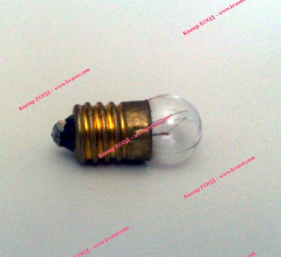 Крушка 12V, 0.1A, E10