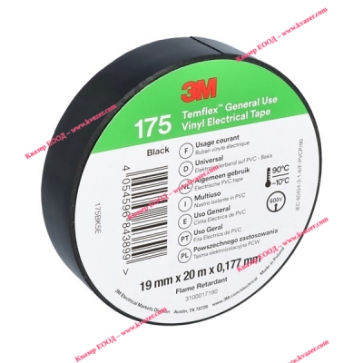 3M Изолирбанд Temflex 175 0.18mmX19mmX20m