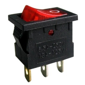 КЛЮЧ MIRS-101-2C3/D 250V/6,3A ЧЕРВЕН