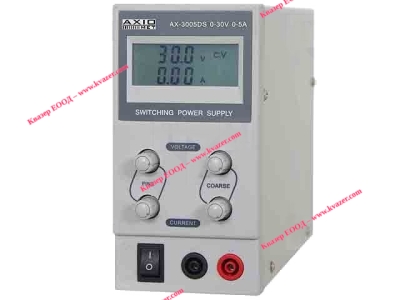 ТЕС, EДНОПОЛЯРНА (0-30V/0-5A) С 2LCD AXIOMET