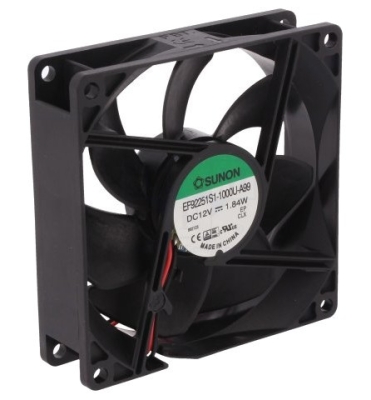 ВЕНТИЛАТОР DC 12V 92X92X25mm SUNON
