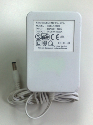 ЗАХРАНВАЩ АДАПТЕР 9VDC/800mA