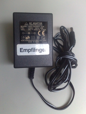 ЗАХРАНВАЩ АДАПТЕР 9VDC 400mA