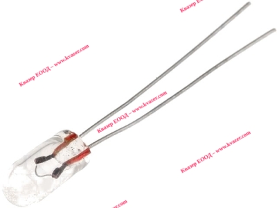LAMP-T1/6/40 Лампа с нажежаема жичка миниатюрна, 6V, 40mA, Стъклен балон T1