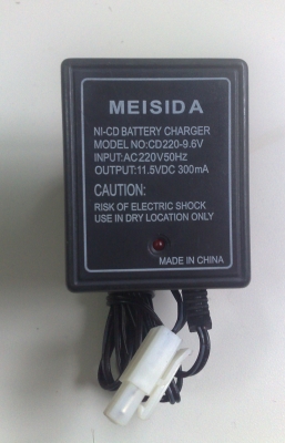 ЗАХРАНВАЩ АДАПТЕР 11.5VDC 300mA за NiMH батерии