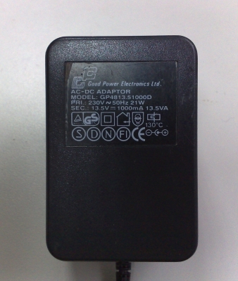 ЗАХРАНВАЩ АДАПТЕР 13.5VDC 1000mA 13.5VA