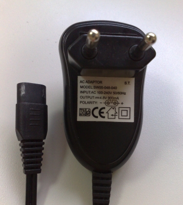 ЗАХРАНВАЩ АДАПТЕР 4.8VDC/900mA