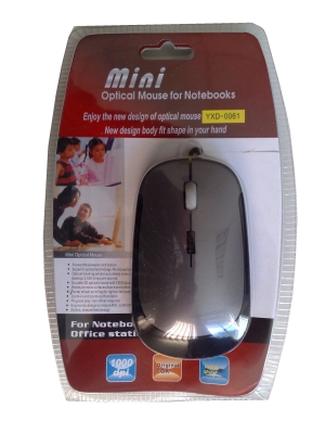 Оптичнa мишка на USB 1000dpi YXD-0061