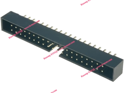 IDC Съединител, гнездо, мъжки, прав, 40PIN, 2.54mm