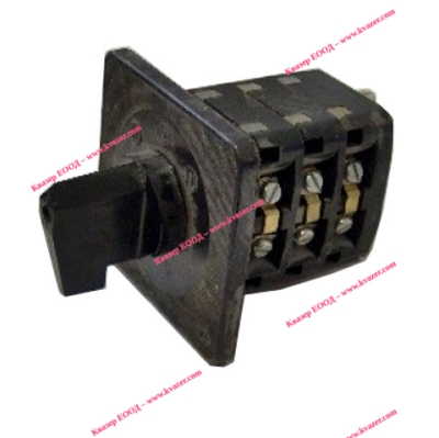 КЛЮЧ ПГП25-20/25A/380V с три секции и 6 контакта