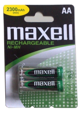 Акумулаторни батерии MAXELL R06 AA 1.2V 2300mAh NiMH 2бр.