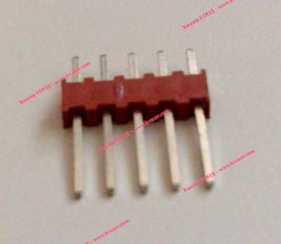 ЩИФТОВА РЕЙКА, 5 PIN ЕДНОРЕДОВ МЪЖКИ СЪЕДИНИТЕЛ ПРАВ 2.54MM