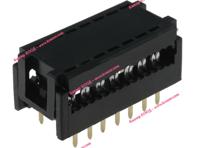 Щепсел IDC, мъжки, 14PIN, на лента- 1,27mm, Растер:2,54mm