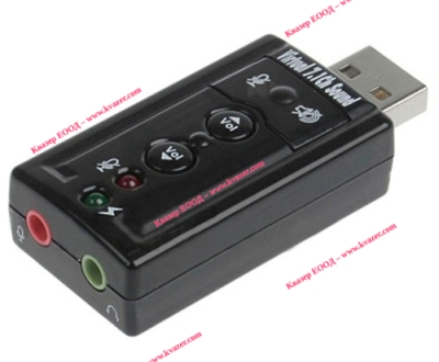 USB външна звукова карта 7.1 Surround
