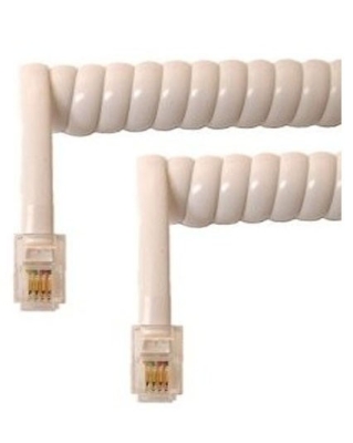 Кабел за телeфонна слушалка 4.5м  RJ10 - RJ10