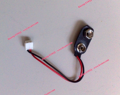 ГНЕЗДО ЗА БАТЕРИЯ 9V с кабел