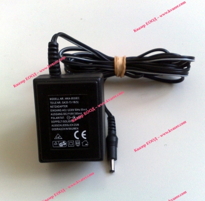 ЗАХРАНВАЩ АДАПТЕР 9VDC/300mA 3.4/1.3mm