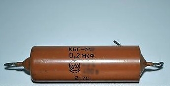 КБГ-М1 200nF/200V ±10% неполярен кондензатор