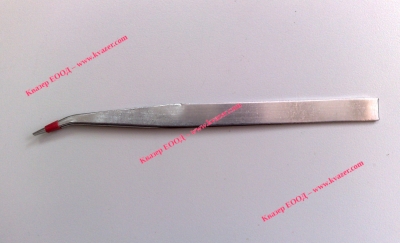 Пинсета 140mm крива