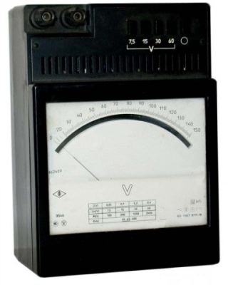 Волтметър Э544 - 7,5-15-30-60V