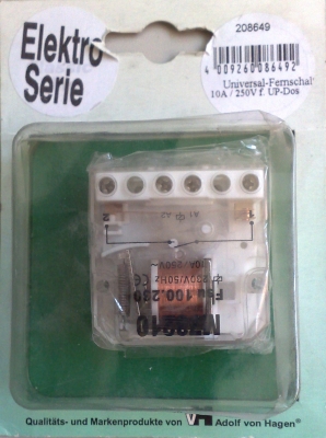 Реле M73210 Fsu 100.230 10A 230V 50Hz