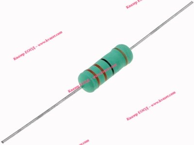 10 ohm 5W Резистор жичен ±5%, ф6,5x17,5mm, 400ppm/°C KNP05WS-10R Royal Ohm