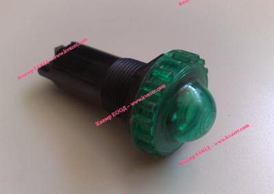 Сигнална лампа 220V зелена