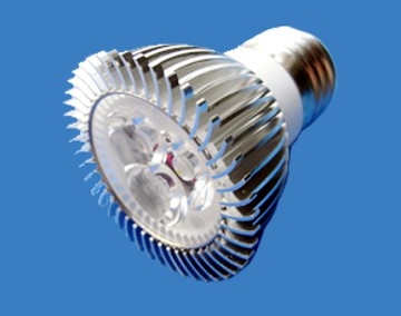 Светодиодна лампа 3X1W E27 220V топло бяла