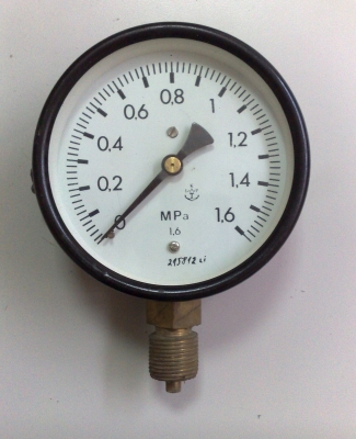 Манометър 0-1.6 MPa ф100