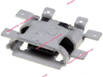 207E-BA00-RA1 Гнездо USB B micro, SMT, PIN:5, V: USB 2.0