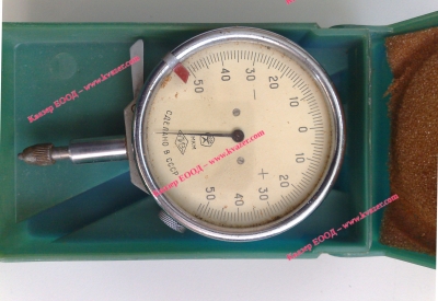 МЕТРИЧЕН ИНДИКАТОР ИЧ 0-10mm, кръгла скала, Ф58mm