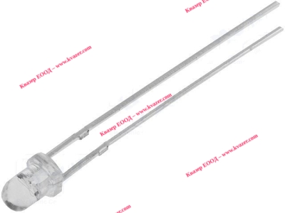 Светодиод OSRG3131A2 3mm, биполярен, двуцветен - червен/зелен, 500-750mcd, 30°