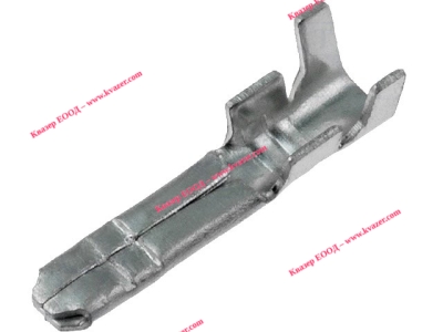 ST-032/2 Кабелен накрайник плосък 2.8mm, 0.8mm, мъжки, 0.5-1кв.мм., неизолиран