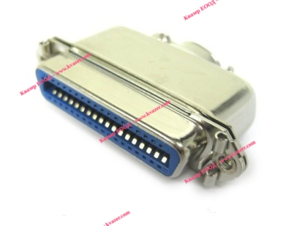 КУПЛУНГ CENTRONICS 36PIN-ЖЕНСКИ, С МЕТАЛЕН КОРПУС