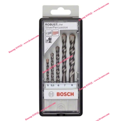 Свредла 5бр SDS-plus-5 BOSCH 2 607 010 526