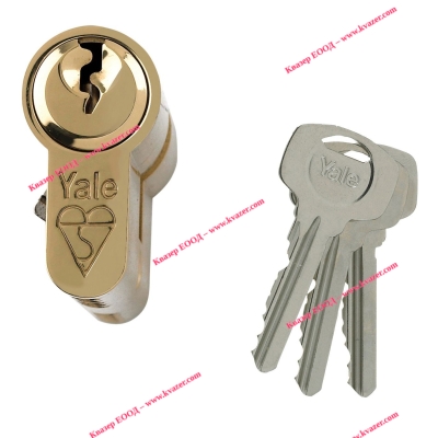 Патрон за брава Yale PKM3535-PB
