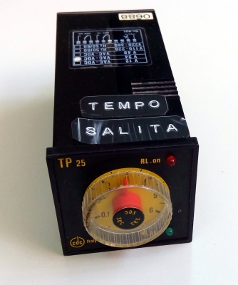 Реле TP25 таймер 0.1 - 6s. 8 Pin, 24 VDC или AC