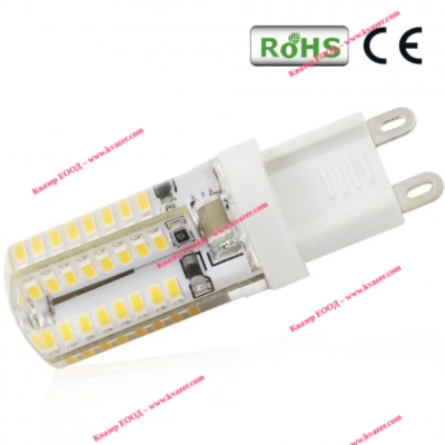 Светодиодна лампа G9 220V AC 64LED