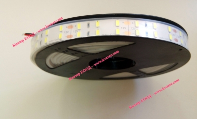студено бяла светодиодна лента, 120 LED/m smd 5630 (25W/m) водоустойчива